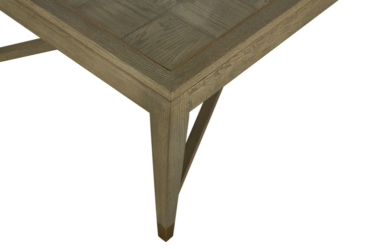 Parquet oak coffee table